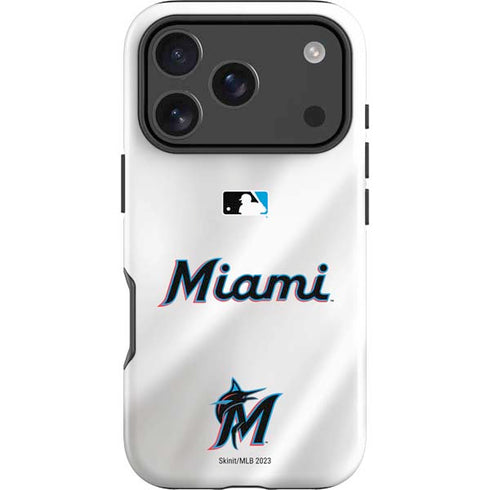 MLB Miami Marlins Home Jersey iPhone 18 Pro Max Impact Case