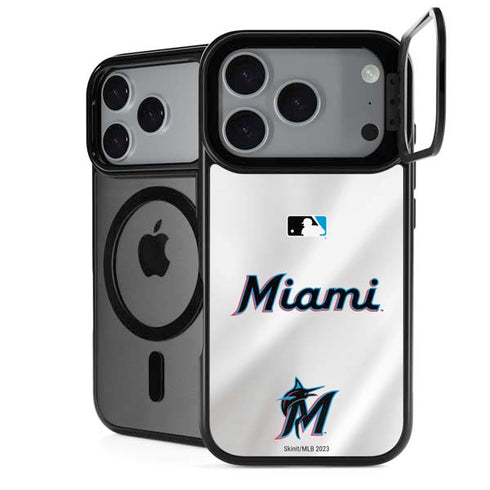 MLB Miami Marlins Home Jersey iPhone 18 Pro Max Kickstand Case