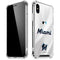 MLB Miami Marlins Home Jersey iPhone X/XS Clear Case