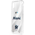 MLB Miami Marlins Home Jersey iPhone XS Clear Case