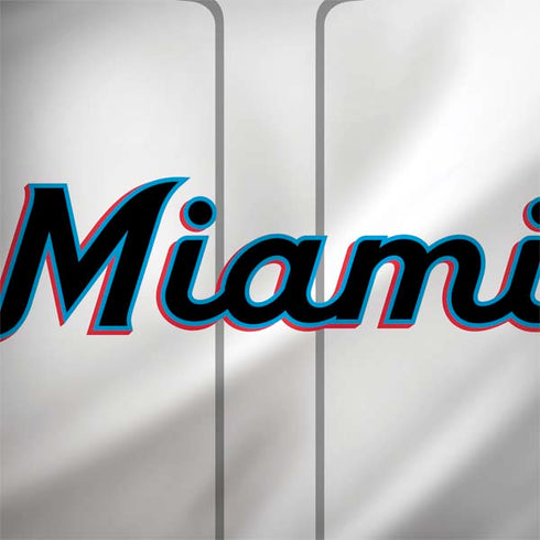 MLB Miami Marlins Home Jersey Dell Latitude Skin