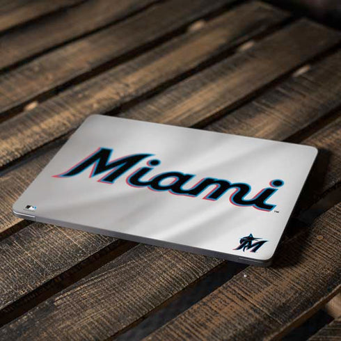 MLB Miami Marlins Home Jersey Apple MacBook Air Skin