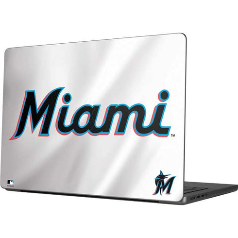 MLB Miami Marlins Home Jersey Apple MacBook Pro 14-inch Skin