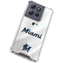 MLB Miami Marlins Home Jersey Moto G 5G (2025) Clear Case