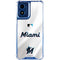 MLB Miami Marlins Home Jersey Moto G Play 4G (2024) Clear Case