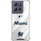 MLB Miami Marlins Home Jersey Moto G Stylus 5G (2025) Clear Case