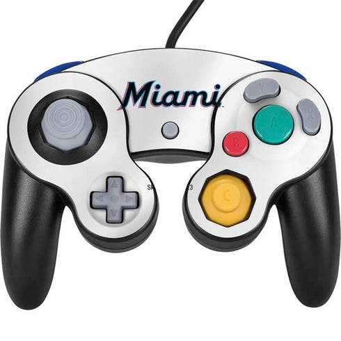 MLB Miami Marlins Home Jersey Nintendo Skins