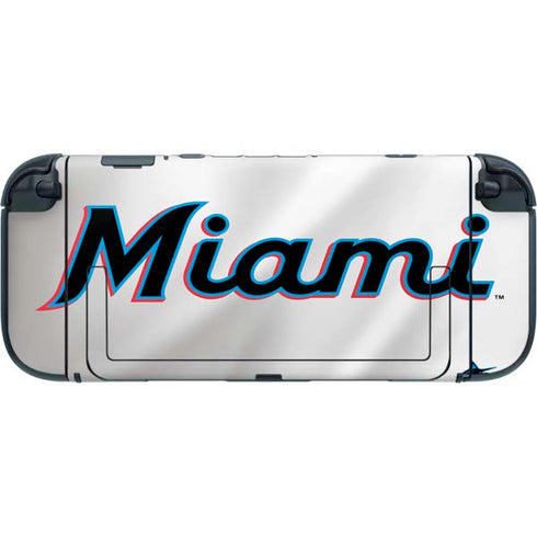MLB Miami Marlins Home Jersey Nintendo Switch 2 (2025) with Joy-Con Skin