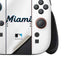 MLB Miami Marlins Home Jersey Nintendo Switch 2 (2025) Joy-Con Controller Skin