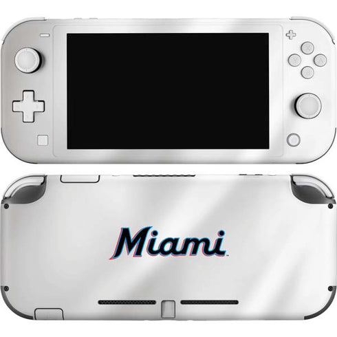 MLB Miami Marlins Home Jersey Nintendo Skins