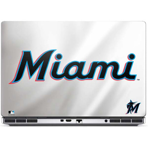 MLB Miami Marlins Home Jersey Dell Precision Skin