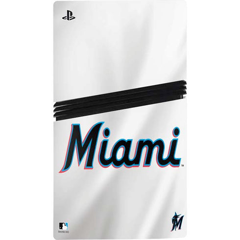 MLB Miami Marlins Home Jersey PS5 Pro Bundle Skin