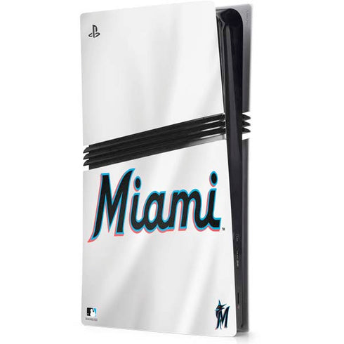 MLB Miami Marlins Home Jersey PlayStation PS5 Skins