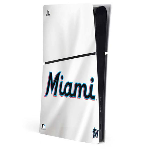 MLB Miami Marlins Home Jersey PlayStation PS5 Skins