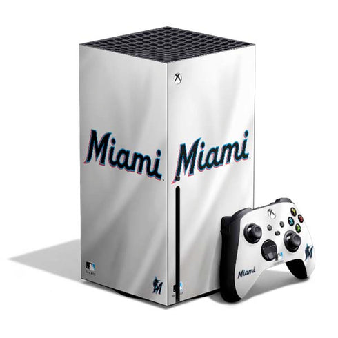 MLB Miami Marlins Home Jersey Xbox Series X Skins