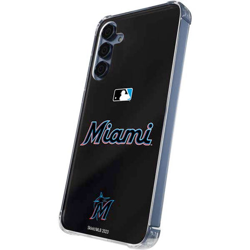 MLB Miami Marlins Jersey Alternate Galaxy A35 5G Clear Case