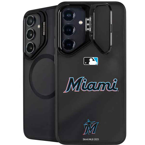 MLB Miami Marlins Jersey Alternate Galaxy S25 Plus Kickstand Case