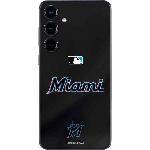 MLB Miami Marlins Jersey Alternate Galaxy S25 Plus Skin