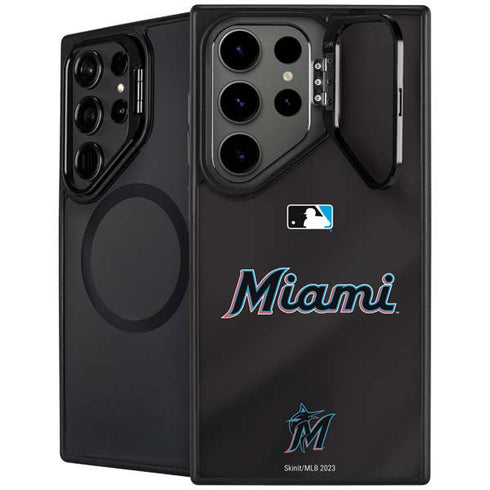MLB Miami Marlins Jersey Alternate Galaxy S25 Ultra Kickstand Case