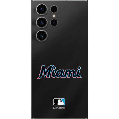 MLB Miami Marlins Jersey Alternate Galaxy S25 Ultra Skin