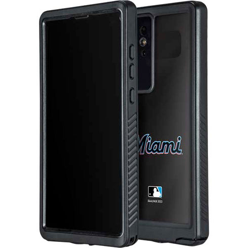 MLB Miami Marlins Jersey Alternate Galaxy S24 Ultra Waterproof Case