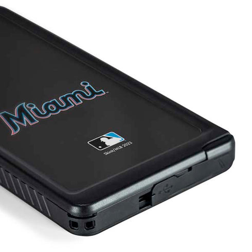 MLB Miami Marlins Jersey Alternate Galaxy S24 Ultra Waterproof Case