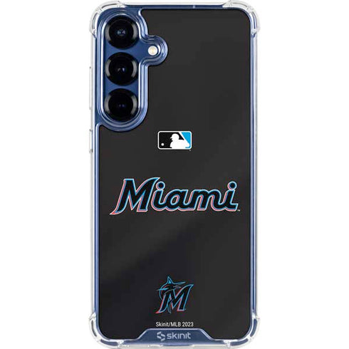 MLB Miami Marlins Jersey Alternate Galaxy S25 Clear Case