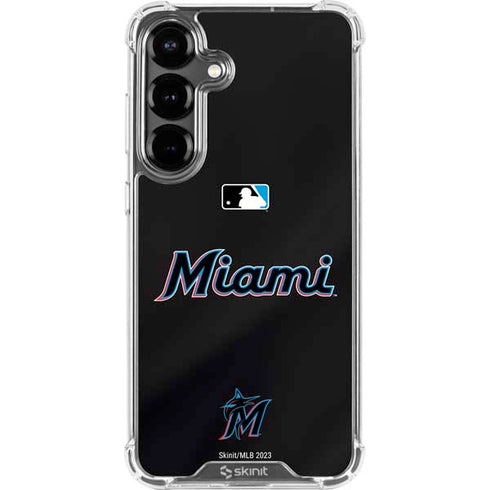 MLB Miami Marlins Jersey Alternate Galaxy S26 Clear Case