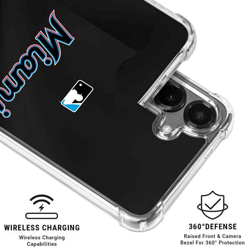 MLB Miami Marlins Jersey Alternate Galaxy S26 Clear Case