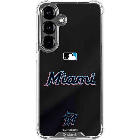 MLB Miami Marlins Jersey Alternate Galaxy S26 Plus Clear Case