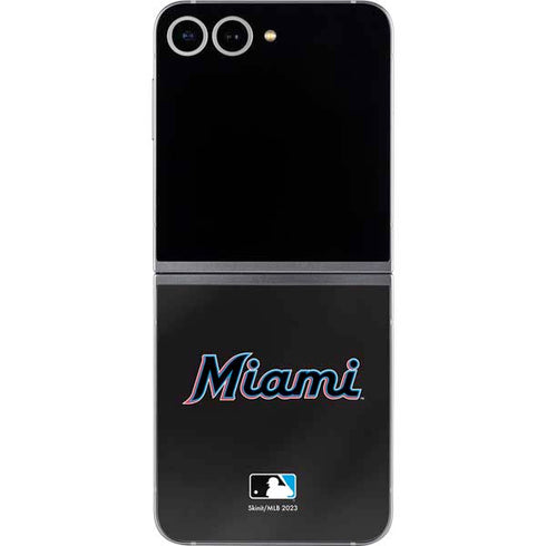 MLB Miami Marlins Jersey Alternate Galaxy Z Flip6 Skin