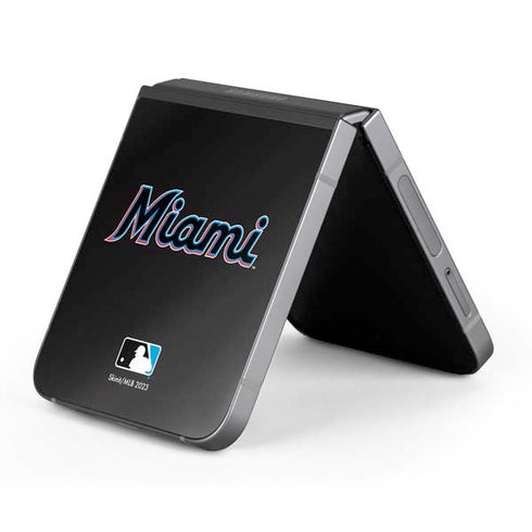 MLB Miami Marlins Jersey Alternate Galaxy Z Flip6 Skin