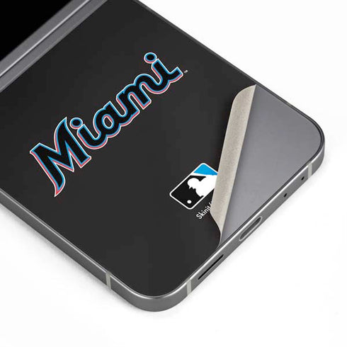 MLB Miami Marlins Jersey Alternate Galaxy Z Flip6 Skin