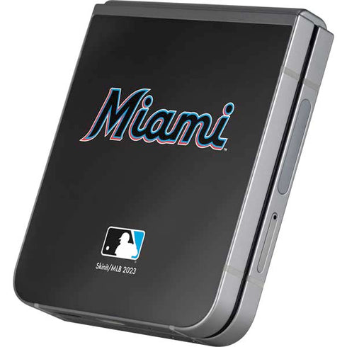 MLB Miami Marlins Jersey Alternate Galaxy Z Flip6 Skin