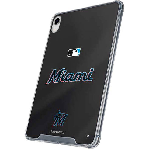 MLB Miami Marlins Jersey Alternate iPad 11th Gen (2025) Clear Case
