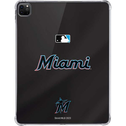 MLB Miami Marlins Jersey Alternate iPad Pro 11in (2024) Clear Case