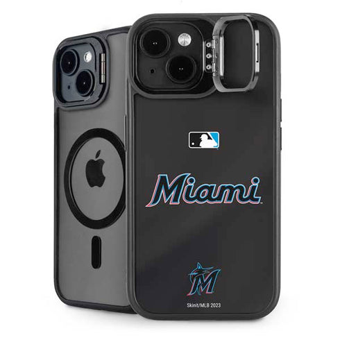 MLB Miami Marlins Jersey Alternate iPhone 15 Plus Kickstand Case
