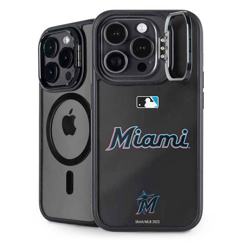 MLB Miami Marlins Jersey Alternate iPhone 15 Pro Kickstand Case