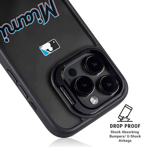 MLB Miami Marlins Jersey Alternate iPhone 15 Pro Kickstand Case