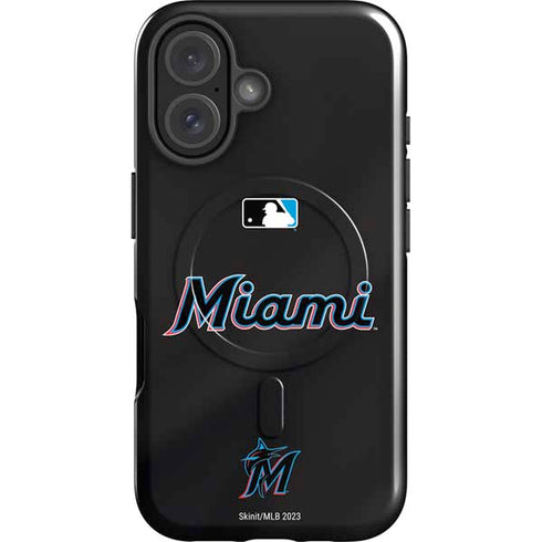 MLB Miami Marlins Jersey Alternate iPhone 16 Magsafe Impact Case