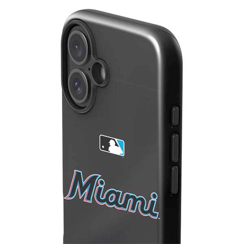 MLB Miami Marlins Jersey Alternate iPhone 16 Plus Impact Case