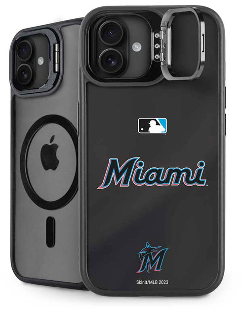 MLB Miami Marlins Jersey Alternate iPhone 16 Plus Kickstand Case