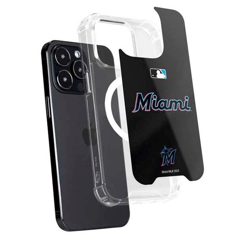 MLB Miami Marlins Jersey Alternate iPhone 16 Pro Max MagSafe Case