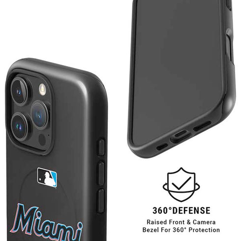 MLB Miami Marlins Jersey Alternate iPhone 16 Pro Max Magsafe Impact Case