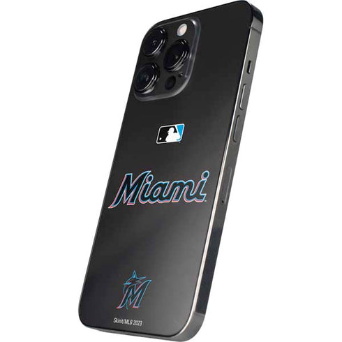 MLB Miami Marlins Jersey Alternate iPhone 16 Pro Skin