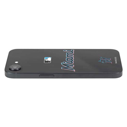 MLB Miami Marlins Jersey Alternate iPhone 16e Skin