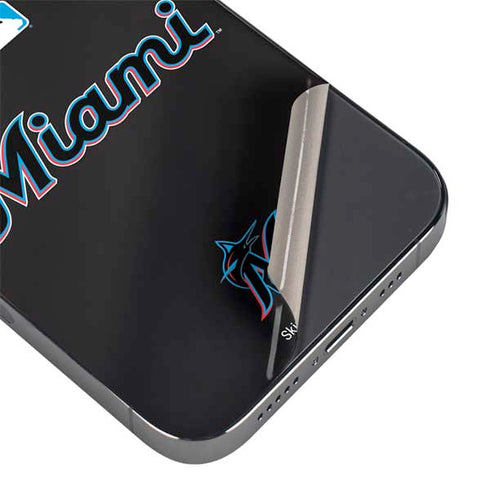 MLB Miami Marlins Jersey Alternate iPhone 16e Skin
