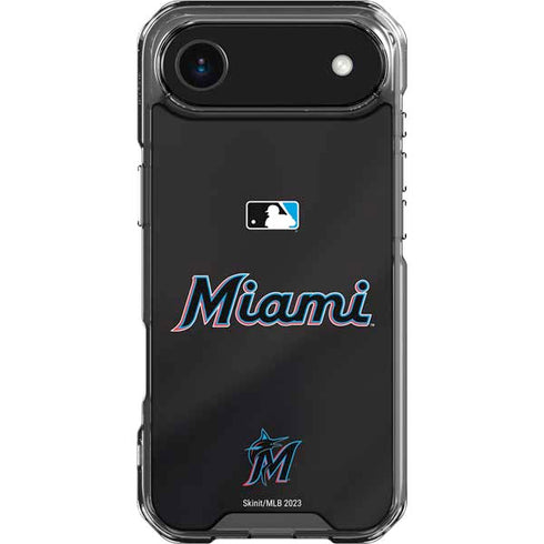 MLB Miami Marlins Jersey Alternate iPhone 17 Air Clear Case