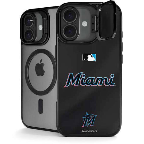MLB Miami Marlins Jersey Alternate iPhone 17 Kickstand Case