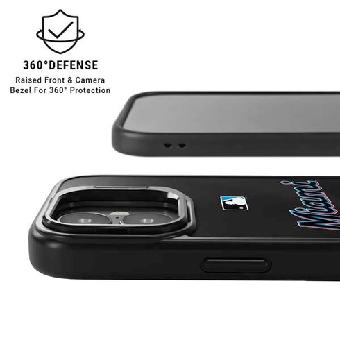 MLB Miami Marlins Jersey Alternate iPhone 17 Kickstand Case